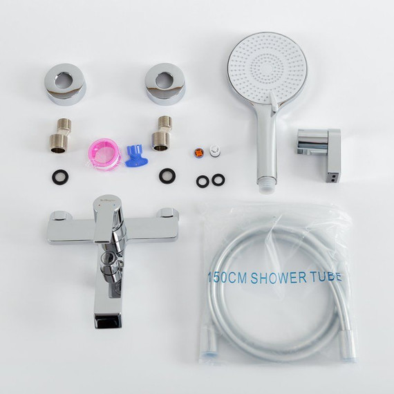 Набор смесителей BelBagno: Смеситель для ванны AURORA-VASM-CRM + смеситель для раковины AURORA-LVM-CRM-W0 (Новинка 2025) фото 10