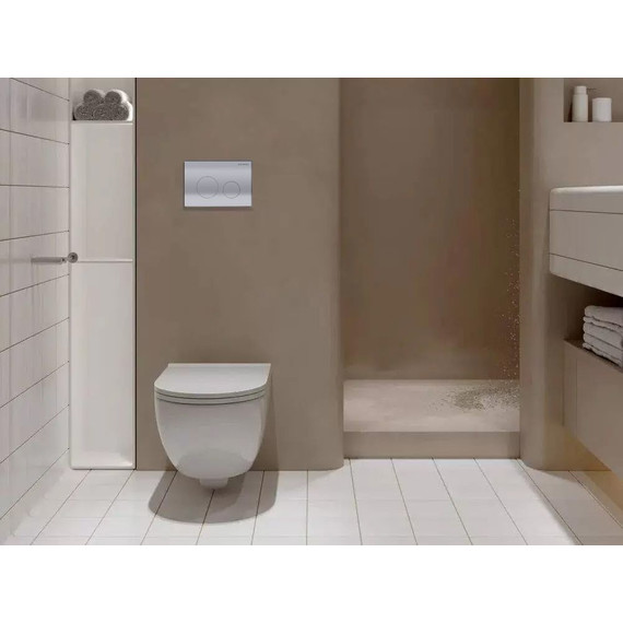 Кнопка смыва Azario AZ-ИУ00011, хром глянцевый фото 2