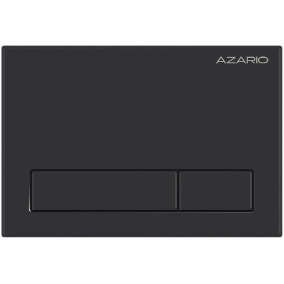 Кнопка смыва Azario AZ-ИУ00015, чёрный матовый фото 