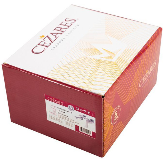 Набор смесителей Cezares: Смеситель для ванны COMFORT-VD-01 + смеситель для раковины COMFORT-LS-01-W0 (Новинка 2025) фото 13