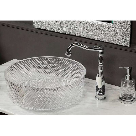 Раковина-чаша Armadi Art Monaco|NeoArt 39 см 817-S, серебро - 4 Раковина-чаша Armadi Art Monaco|NeoArt 39 см 817-S, серебро фото 4