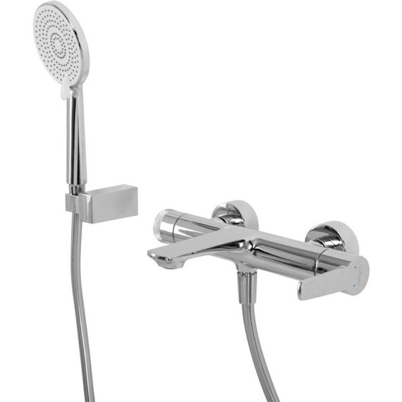 Набор смесителей Cezares: Смеситель для ванны LUX-VD-01 + смеситель для раковины LUX-LS-01-W0 (Новинка 2025) фото 2