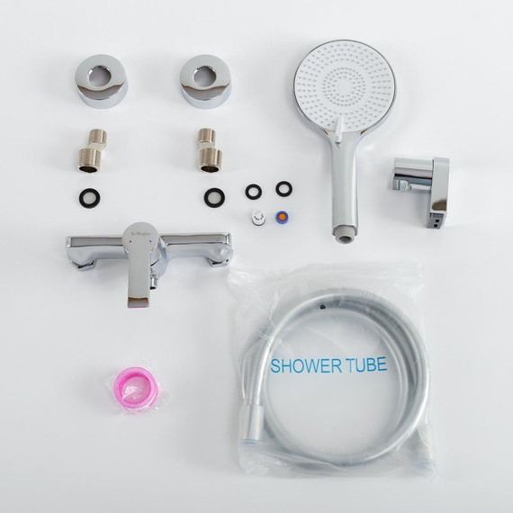 Набор смесителей BelBagno: Смеситель для душа AURORA-ESDM-CRM + смеситель для раковины AURORA-LVM-CRM-W0 (Новинка 2025) фото 10