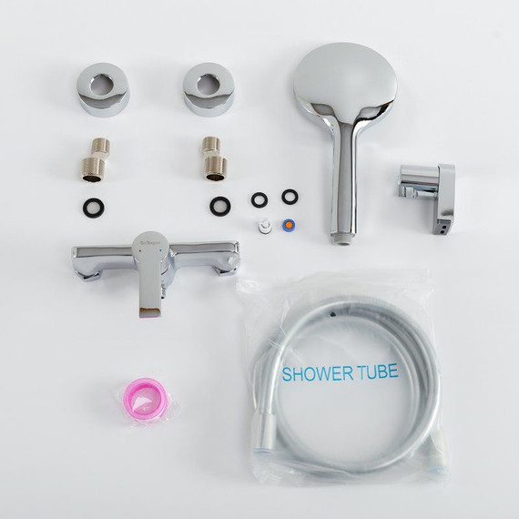 Набор смесителей BelBagno: Смеситель для душа AURORA-ESDM-CRM + смеситель для раковины AURORA-LVM-CRM-W0 (Новинка 2025) фото 9