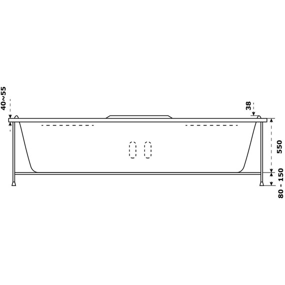 Ванна акриловая Azario Азура 150х150 см АЗВ0001 фото 3