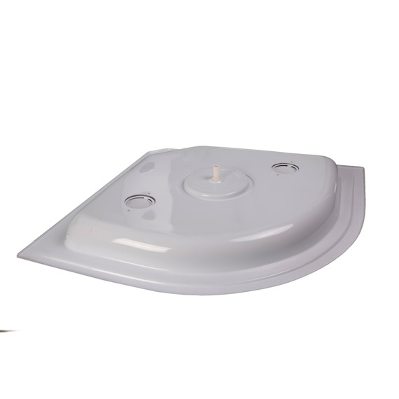 Душевая кабина Niagara Classic 80х80х215 см NG-2507-14, высокий поддон (40см), стекло тонированное, профиль серебро (безсиликоновая сборка) фото 7