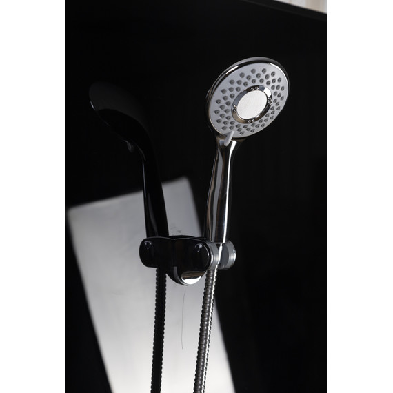 Душевая кабина Niagara Classic 80х80х215 см NG-2507-14, высокий поддон (40см), стекло тонированное, профиль серебро (безсиликоновая сборка) фото 14