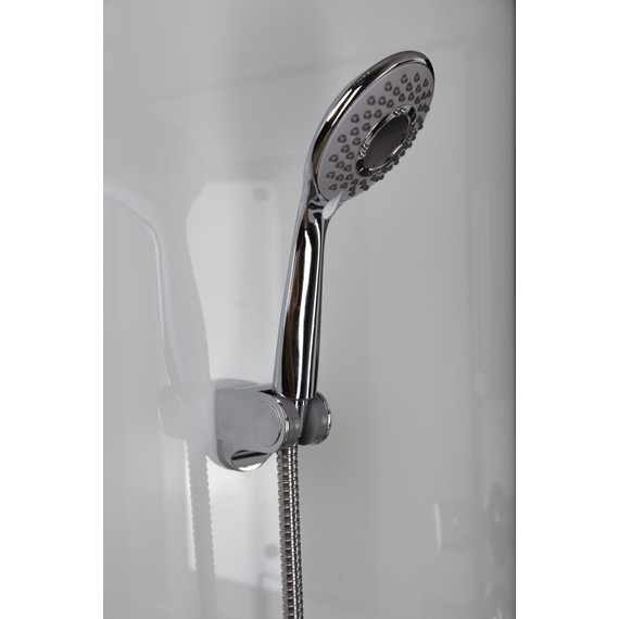 Душевая кабина Niagara Classic 80х80х215 см NG-6707-14, высокий поддон (40см), стекло прозрачное, профиль черный (безсиликоновая сборка) фото 12