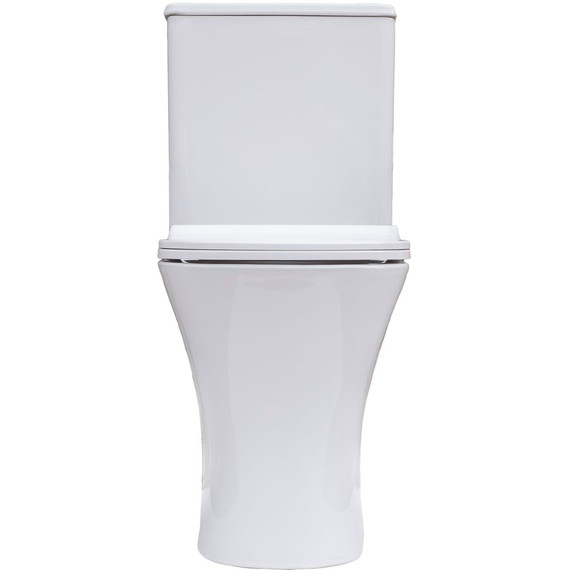 Унитаз-компакт безободковый Sole Boho Turbo с тонкой крышкой микролифт (система смыва Торнадо) фото 12