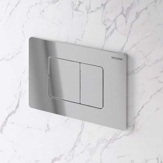 Кнопка смыва Grossman Classic 700.K31.04.10M.10M, хром глянцевый фото 3