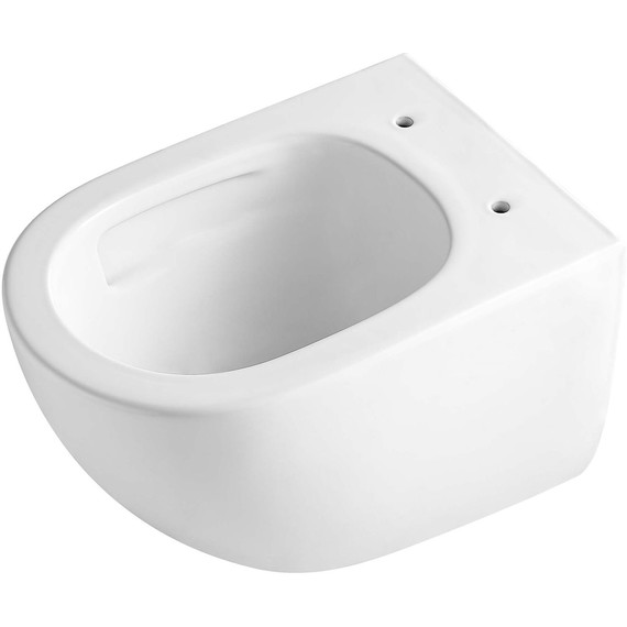 Унитаз подвесной безободковый Aquatek Гелиос AQ1993T-00 с тонкой крышкой микролифт, с полностью закрытым гидрозатвором (система смыва Торнадо) фото 13