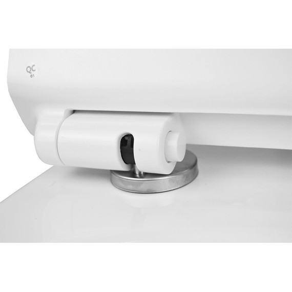 Унитаз подвесной безободковый Azario Grado AZ-0046-N с тонкой крышкой микролифт, Цвет производителя: белый - 7 Унитаз подвесной безободковый Azario Grado AZ-0046-N с тонкой крышкой микролифт, Цвет производителя: белый фото 7