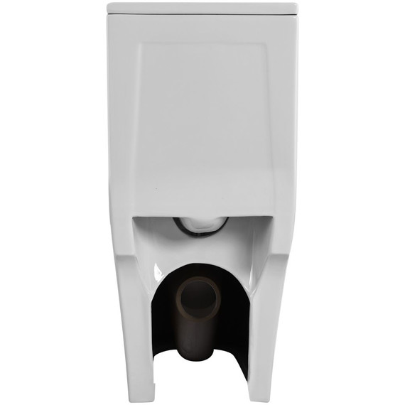 Унитаз-моноблок безободковый Azario Nimbus AZ-6080-AP с тонкой крышкой микролифт (система смыва Торнадо) фото 9