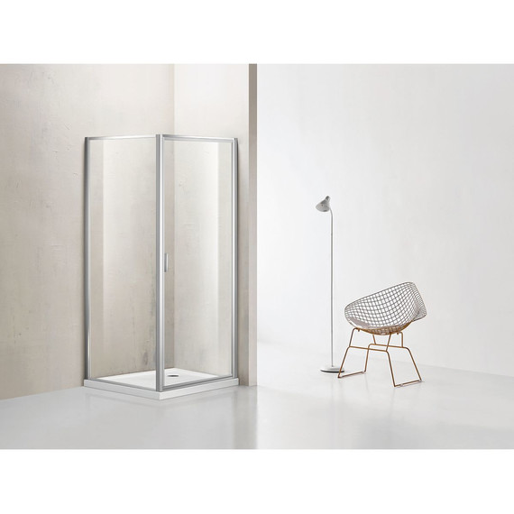 Душевое ограждение Azario Richmond 90x90 см AZ-NAG1221 900, хром/прозрачное фото 2