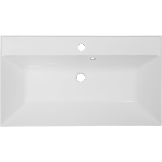 Тумба подвесная с раковиной Azario Viola 80/2 80 см CS00097143, белый матовый - 2 Тумба подвесная с раковиной Azario Viola 80/2 80 см CS00097143, белый матовый фото 2