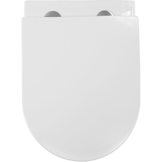 Унитаз подвесной безободковый Azario Pro PRO-0001 UQ3 с тонкой крышкой микролифт (система смыва Торнадо) фото 4