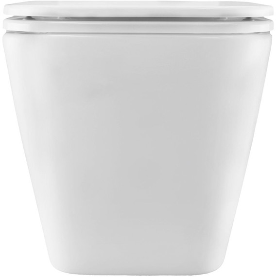 Унитаз подвесной безободковый Azario Pro PRO-002 UQ3 с тонкой крышкой микролифт (система смыва Торнадо) фото 4