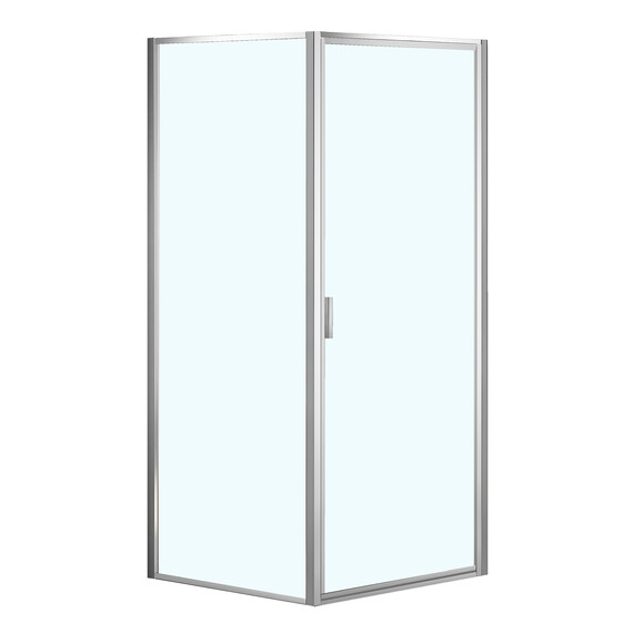 Душевое ограждение Azario Richmond 100x100 см AZ-NAG1221 1000, хром/прозрачное фото 