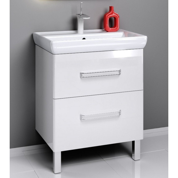 Тумба напольная с раковиной Aqwella Нео 70 см Neo.01.07 фото 7