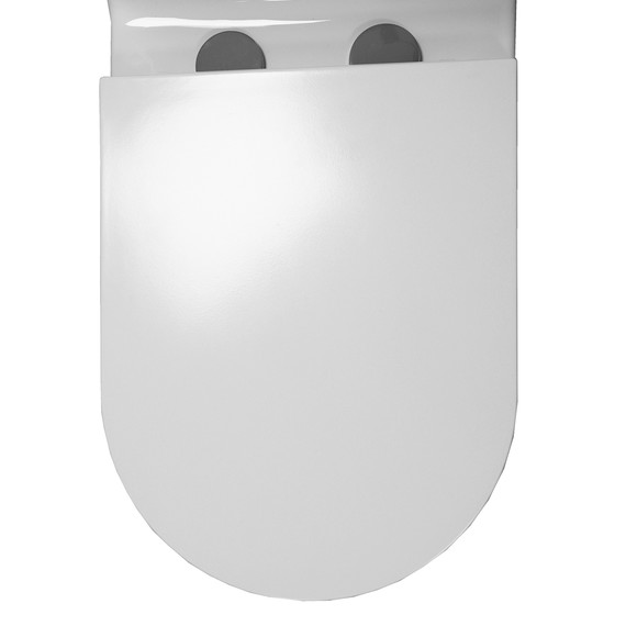 Унитаз-моноблок Azario Vally AZ-80687 с тонкой крышкой микролифт (Система смыва Торнадо) - 10 Унитаз-моноблок Azario Vally AZ-80687 с тонкой крышкой микролифт (Система смыва Торнадо) фото 10