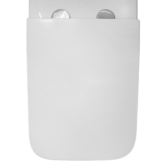 Унитаз-компакт безободковый Azario Mari AZ-79143T с тонкой крышкой микролифт фото 10