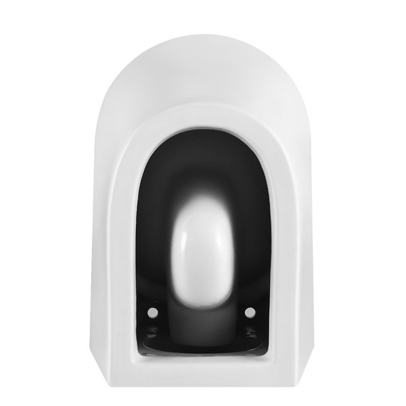 Унитаз подвесной безободковый Azario Uno AZ-2380 с тонкой крышкой микролифт - 9 Унитаз подвесной безободковый Azario Uno AZ-2380 с тонкой крышкой микролифт фото 9