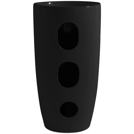 Раковина напольная Azario Teo 45 см AZ-M30149MB, чёрный фото 3