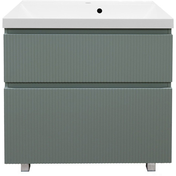 Тумба напольная с раковиной Azario Viola 80/2H 80 см CS00097139, фисташковый фото 6