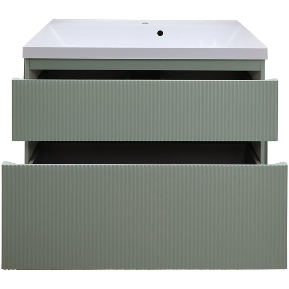 Тумба напольная с раковиной Azario Viola 100/2H 100 см CS00097145, фисташковый фото 3