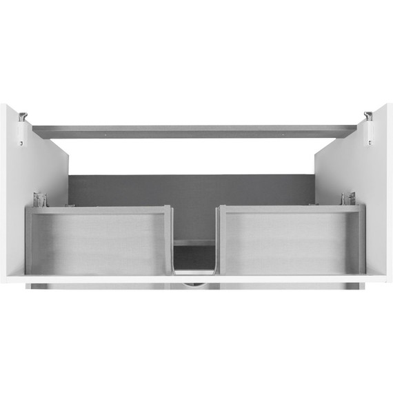 Тумба подвесная с раковиной Azario Viola 100/2H 100 см CS00097149, белый матовый фото 5