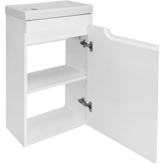 Тумба подвесная с раковиной Loranto Kantri 45 см R CS00097245 (раковина Фостер 45) - 5 Тумба подвесная с раковиной Loranto Kantri 45 см R CS00097245 (раковина Фостер 45) фото 5