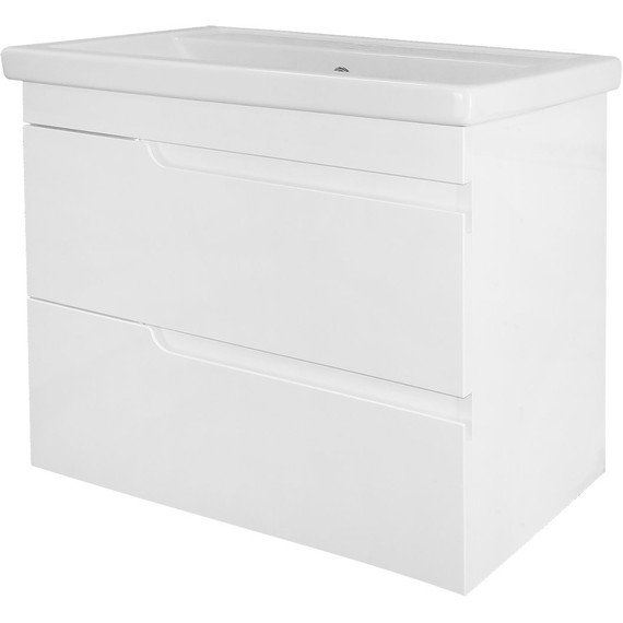 Тумба подвесная с раковиной Loranto Kantri 70/2 70 см CS00097251 фото 