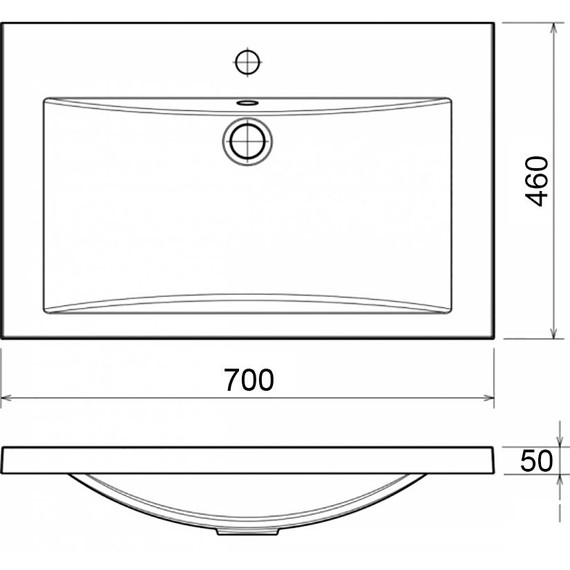 Тумба подвесная с раковиной Loranto Kantri 70/2 70 см CS00097251 (раковина Фостер 70) - 10 Тумба подвесная с раковиной Loranto Kantri 70/2 70 см CS00097251 (раковина Фостер 70) фото 10