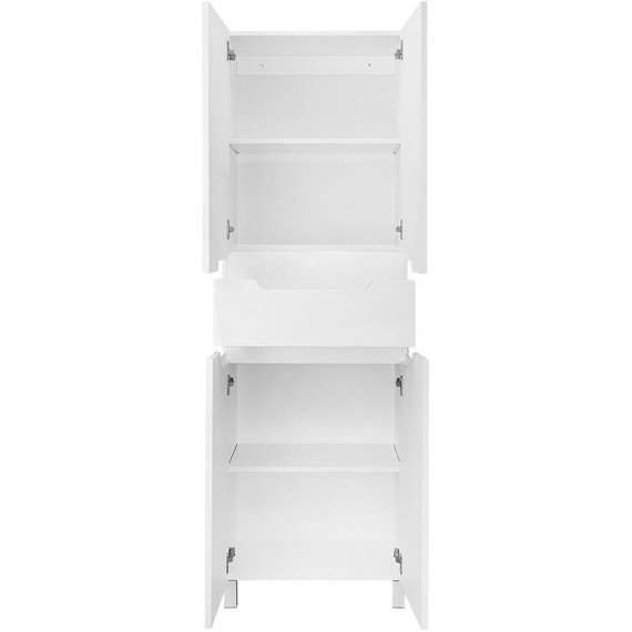 Пенал напольный Loranto Kantri 60/1 60 см CS00097266, белый глянцевый - 2 Пенал напольный Loranto Kantri 60/1 60 см CS00097266, белый глянцевый фото 2