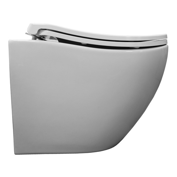 Унитаз подвесной Azario Etera AZ-118E-UQ3 с тонкой крышкой микролифт фото 11