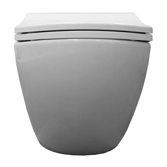 Унитаз подвесной Azario Etera AZ-118E-UQ3 с тонкой крышкой микролифт фото 10