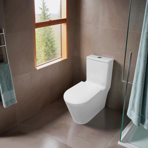 Унитаз-моноблок Azario Eagle AZ-80673 с тонкой крышкой микролифт (Система смыва Торнадо) - 16 Унитаз-моноблок Azario Eagle AZ-80673 с тонкой крышкой микролифт (Система смыва Торнадо) фото 16