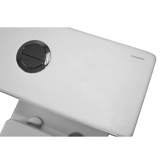 Унитаз-компакт безободковый Azario Ferra AZ-1015 с тонкой крышкой микролифт фото 10