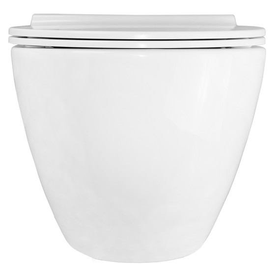 Унитаз подвесной безободковый Azario Geno AZ-2196-D с тонкой крышкой микролифт - 10 Унитаз подвесной безободковый Azario Geno AZ-2196-D с тонкой крышкой микролифт фото 10