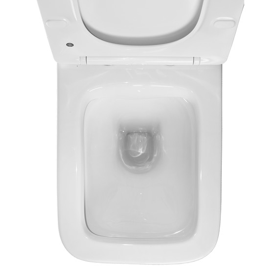 Унитаз-моноблок безободковый Azario Stoun AZ-1109 с тонкой крышкой микролифт - 8 Унитаз-моноблок безободковый Azario Stoun AZ-1109 с тонкой крышкой микролифт фото 8