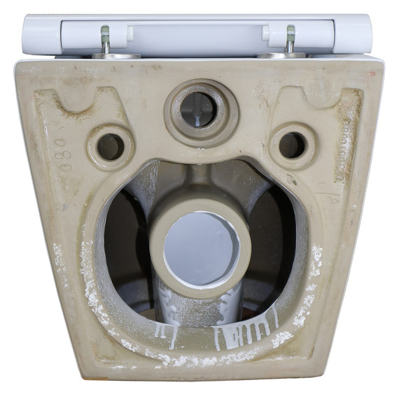 Унитаз подвесной безободковый Azario Geno AZ-2196-D с тонкой крышкой микролифт - 12 Унитаз подвесной безободковый Azario Geno AZ-2196-D с тонкой крышкой микролифт фото 12