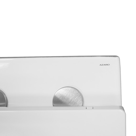 Унитаз подвесной безободковый Azario Nove AZ-9312T с тонкой крышкой микролифт фото 9