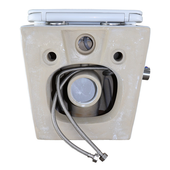 Унитаз подвесной безободковый Azario Hugo AZ-10007 с тонкой крышкой микролифт фото 13