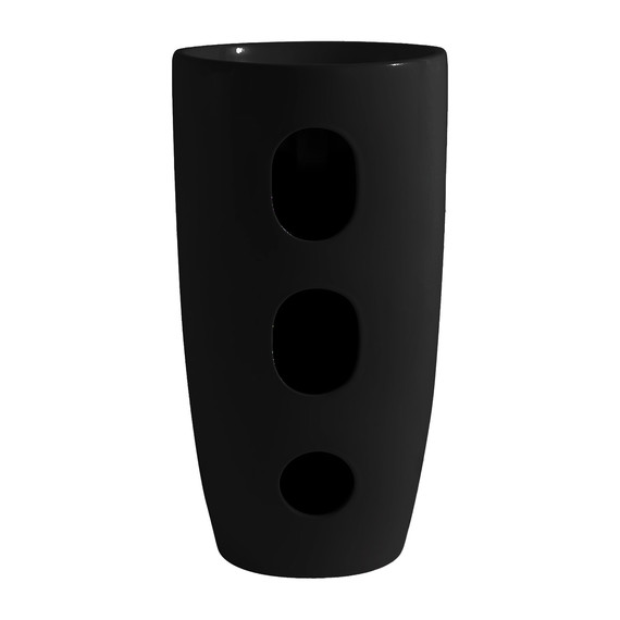 Раковина напольная Azario Tea 45 см AZ-M30149MB, чёрный фото 3