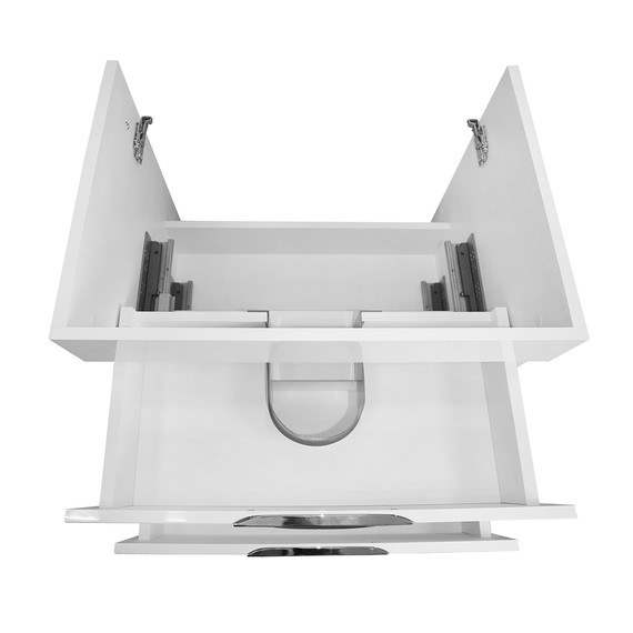 Тумба подвесная с раковиной Azario Соло 70 см CS00092804, белый глянцевый - 4 Тумба подвесная с раковиной Azario Соло 70 см CS00092804, белый глянцевый фото 4