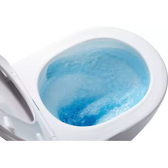 Инсталляция с подвесным унитазом комплект: Grohe Rapid SL 38772001 с подвесным безободковым унитазом Azario Grado AZ-0046-UQ1 сиденье микролифт, крепление, кнопка смыва хром (система смыва Торнадо) фото 8