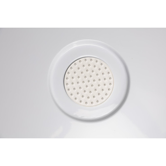 Душевая кабина Niagara Promo P100/80/40L/MT 100x80 см, с высоким поддоном 40 см, профиль белый, стекло матовое (безсиликоновая сборка) фото 9