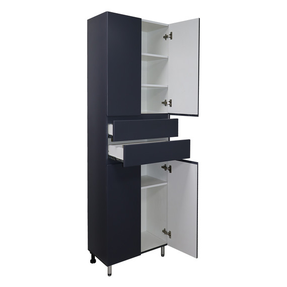 Пенал напольный Azario Эстима 60 см CS00094565, графит - 2 Пенал напольный Azario Эстима 60 см CS00094565, графит фото 2