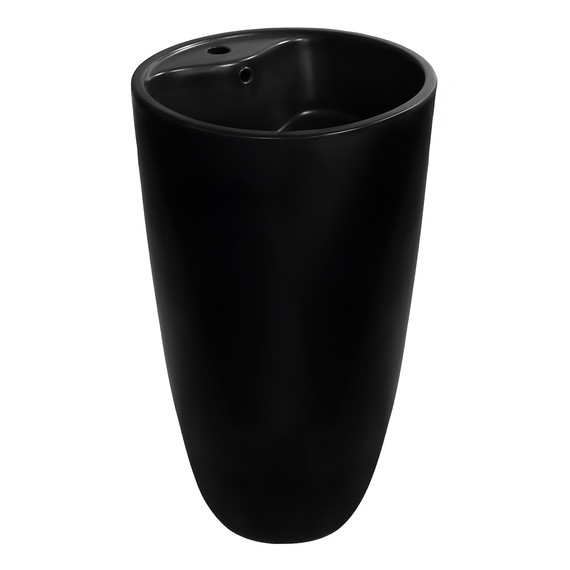 Раковина напольная Azario Tea 45 см AZ-M30149MB, чёрный фото 2