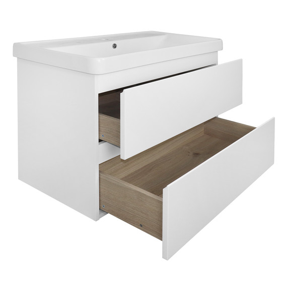 Тумба подвесная с раковиной Azario Мила 90 см CS00089920, белый - 3 Тумба подвесная с раковиной Azario Мила 90 см CS00089920, белый фото 3